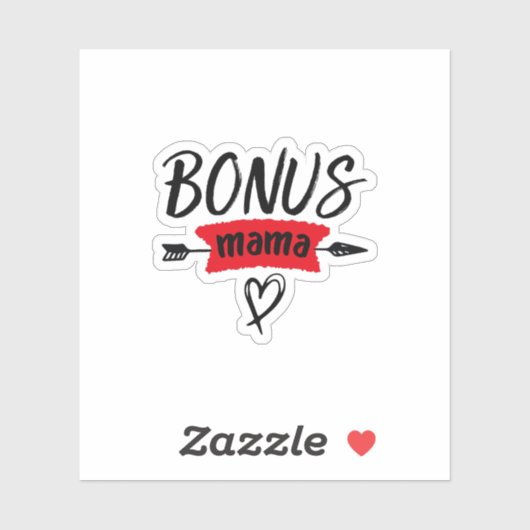 Bonus Mama Sticker | Step-Mama (Blatt)