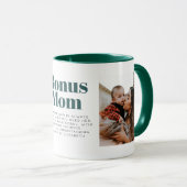 Bonus Mama Typografie individuell Tasse (VorderseiteRechts)