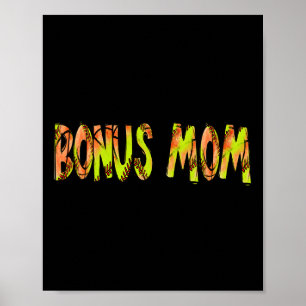 Bonus-Mama von beiden halben Sketch-Softball-Gebur Poster