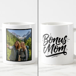 Bonus Mom Brush Script 1 Custom Photo Kaffeetasse
