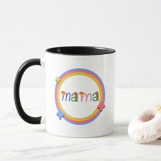 Bonus Mom Christmas Giftful Design Tasse (Mit Donut)
