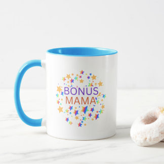 Bonus Mom giftful Design Typography Tasse
