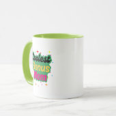 Bonus Mom giftful Design Typography Tasse (Vorderseite Links)