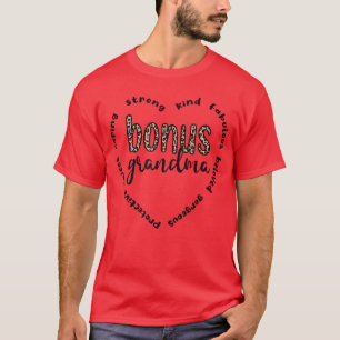 Bonus Oma Anerkennung Beste Bonus Großmutter T-Shirt