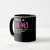 Bonus-Oma für Frauen haben wir versucht, Bonus zu  Tasse (Vorderseite Links)