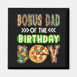 Bonus Papa des Jungen Geburtstagsjunge Pizzaliebha Magnet