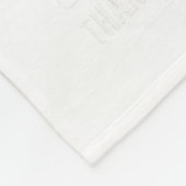 Bonus-Papa hat mir vielleicht nicht das Leben besc Fleecedecke (Ecke)