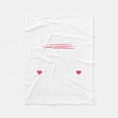 Bonus-Papa hat mir vielleicht nicht das Leben besc Fleecedecke (Vorderseite)