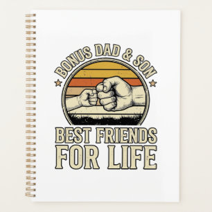 Bonus Papa & Sohn beste Freunde Vintage-Shirt-Desi Planer