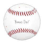 Bonus Vater Baseballs - Heartfelt Memorabilia Gesc (Rückseite)