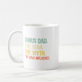 Bonus Vater Der Mann der Mythos Der schlechte Einf Kaffeetasse (Links)
