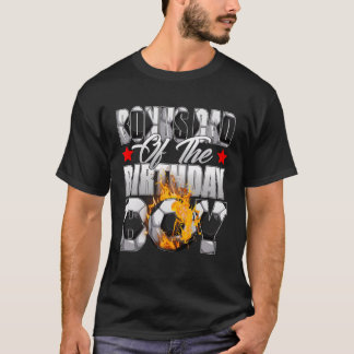 Bonus-Vater des Geburtstagsjungen Fußball-Feiertag T-Shirt