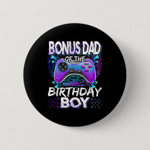 Bonus-Vater des Geburtstagsjungen Videospiel Lusti Button