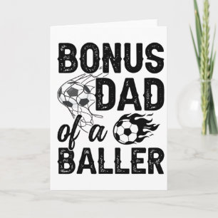 Bonus-Vater eines Fußball-Bonus-Vaters Stief D Karte