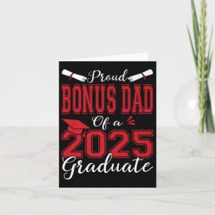 Bonus Vater Senior 2025 Proud Bonus Vater von 2025 Karte
