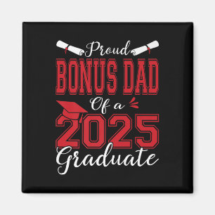 Bonus Vater Senior 2025 Proud Bonus Vater von 2025 Magnet