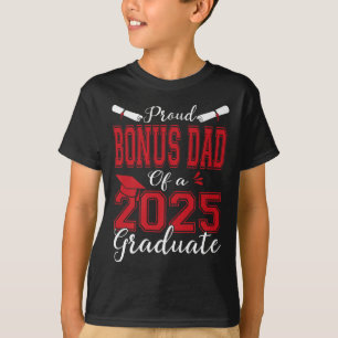 Bonus Vater Senior 2025 Proud Bonus Vater von 2025 T-Shirt