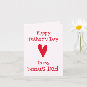 Bonus Vater!   Sonniger Vater Karte