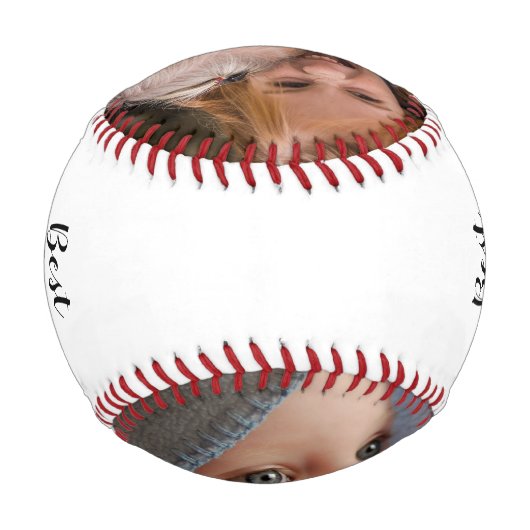 Bonus Vater Vatertag Foto Baseball (Rückseite)