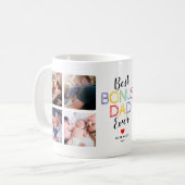 Bonus Vater Vatertag Foto Kaffee Tasse (Vorderseite Links)