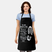 Bonus Vater Vathers Day-Geschenk von Stepdad für D Schürze (Getragen)