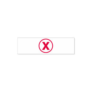 Bonuskarte - X Markiert den Platz - Klein Permastempel