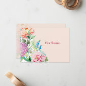 Bonuskarten für Peonings und Lilacs Mitteilungskarte (Vorderseite/Rückseite Beispiel)