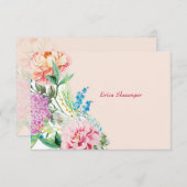 Bonuskarten für Peonings und Lilacs Mitteilungskarte (Vorne/Hinten)