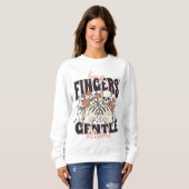 Bony Finger sanfte Blüten T - Shirt (Vorne ganz)