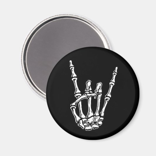 Bony Rock Hand Magnet (Vorderseite/Rückseite)
