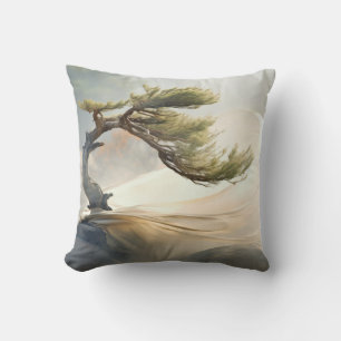 Bonzai Pflanze Wind Tranquil Friedlich Kissen