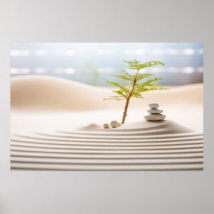 Bonzai Pflanze Wind Tranquil Friedlich Poster