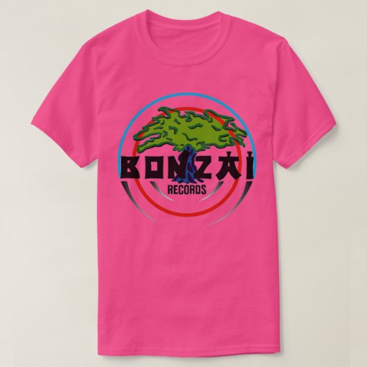 Bonzai Platten T-Shirt (Design vorne)