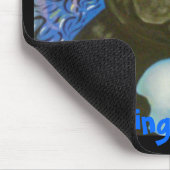 Bonze, die den Mond stiehlt Mousepad (Ecke)