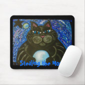 Bonze, die den Mond stiehlt Mousepad (Mit Mouse)