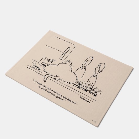 Bonze Fußmatte (Schrägansicht)