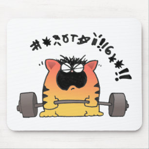 Bonze-Gewichts-Aufzug Mousepad
