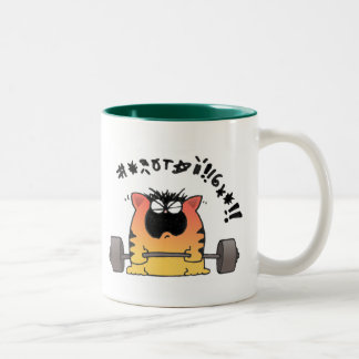 Bonze-Gewichts-Aufzug Zweifarbige Tasse