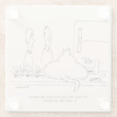 Bonze Glasuntersetzer (Rückseite)