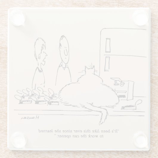 Bonze Glasuntersetzer (Rückseite)