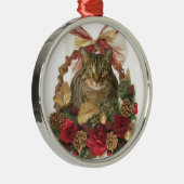 Bonze im Weihnachtskorb Ornament Aus Metall (Rechts)