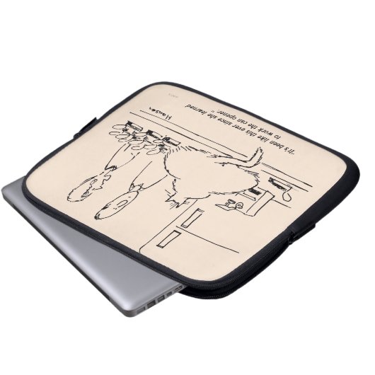 Bonze Laptopschutzhülle (Vorne Knopf)