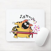 Bonze-Musiker LOL Katzen-| Mousepad (Mit Mouse)
