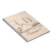 Bonze Notizblock (Rechte Seite)