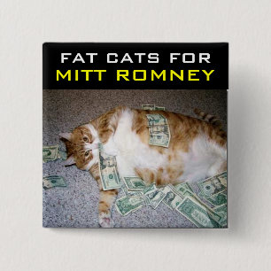 Bonzen für Mitt Romney Button