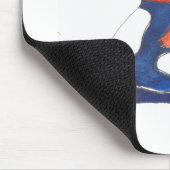 Bonzen in den Schals Mousepad (Ecke)
