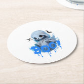 Boo 03 runder pappuntersetzer (Angewinkelt)