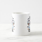 Boo, aber erster Kaffee Kaffeetasse (Mittel)