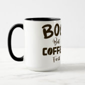 Boo! Aber Kaffee zuerst - Happy halloween Tasse (Links)