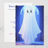 Boo AI Geist Einladung (Vorne/Hinten)